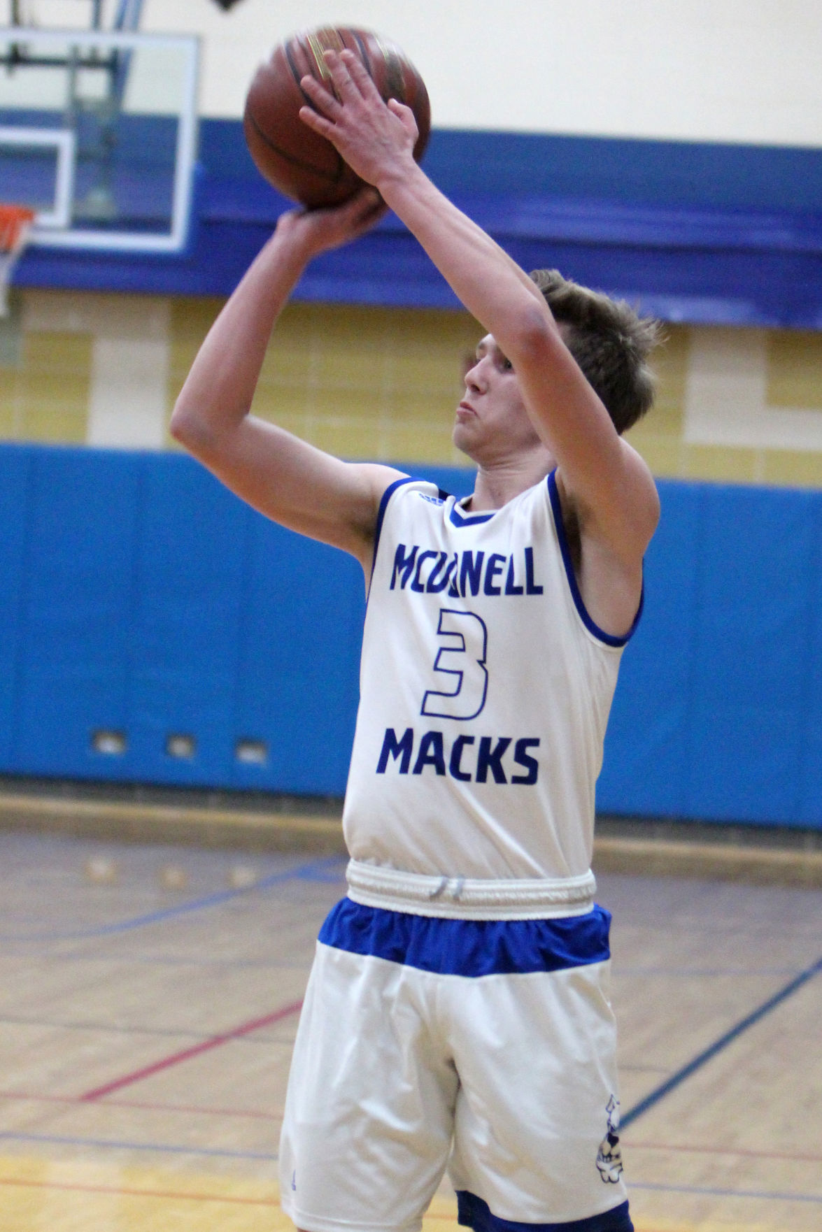Cadott at McDonell boys basketball 1-15-19